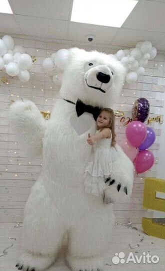 Ростовая кукла Мишка белый мишка бурый