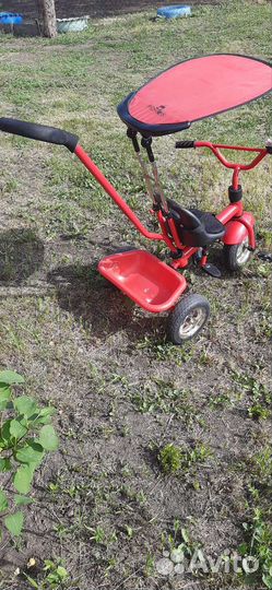 Прогулочный велосипед коляска