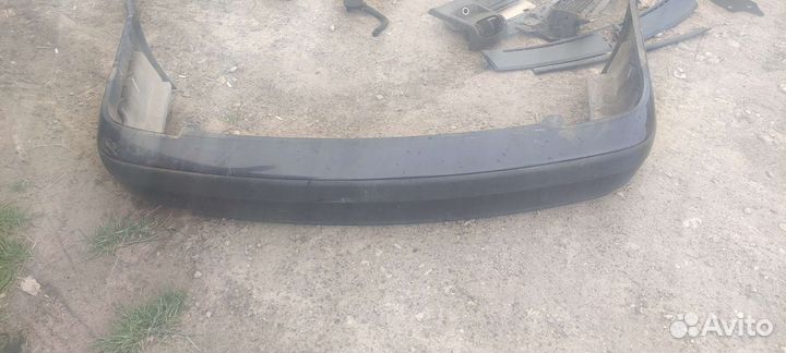 Бампер задний сааб 9-5 1998г тёмно-синий