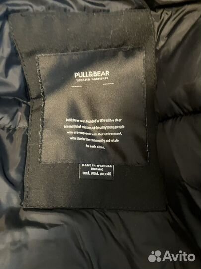 Парка зимняя pull bear