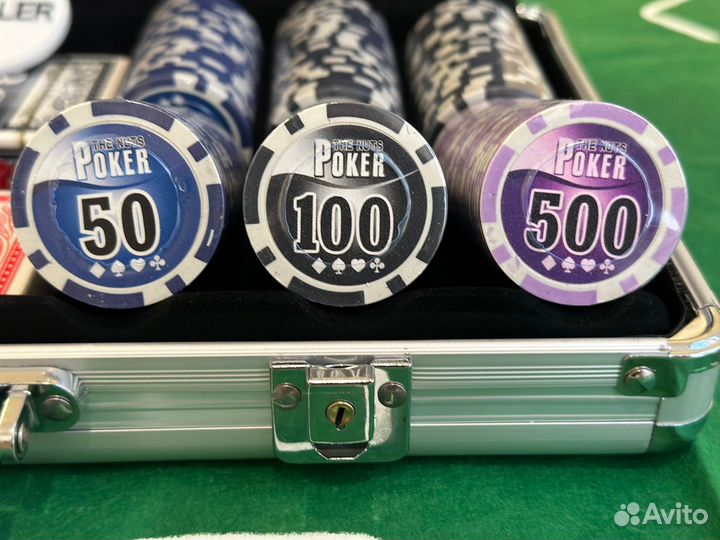 Покерный набор 300 фишек