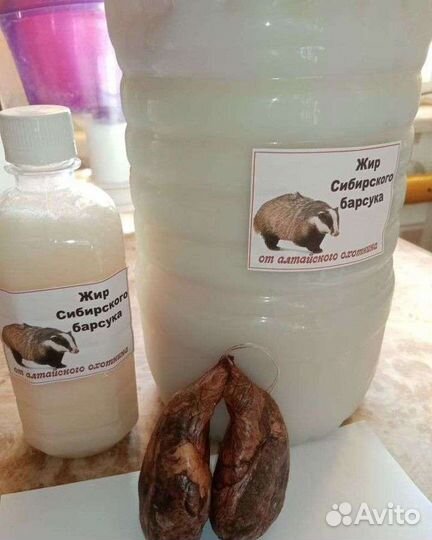 Барсучий жир от охотника