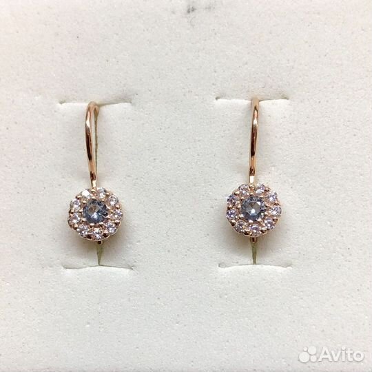 Золотые серьги 585 пробы