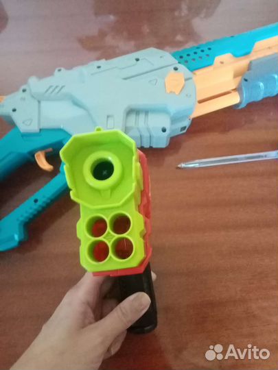 Пистолет, ружьё игрушечные пульковые