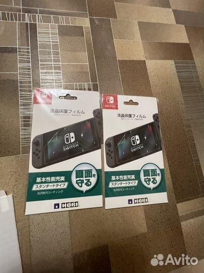 Стекла пленки на Nintendo switch