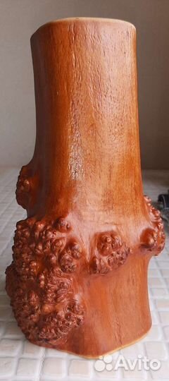 Деревяная ваза, 25 см