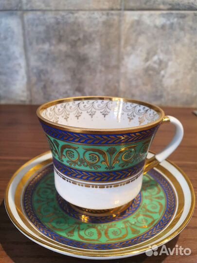 Чашка с блюдцем лфз. Чайная пара лфз