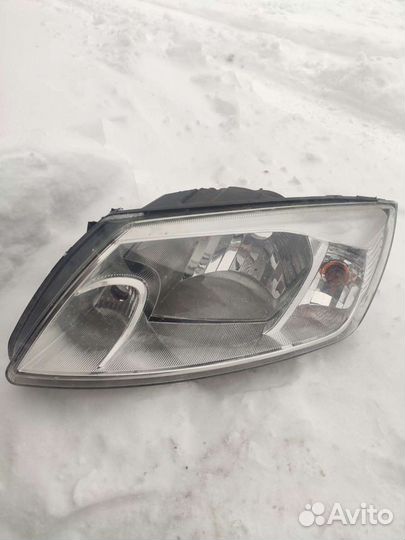 Оригинальная Левая блок фара Лада Гранта