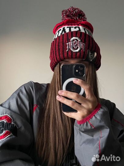 Шапка зимняя ncaa Ohio State