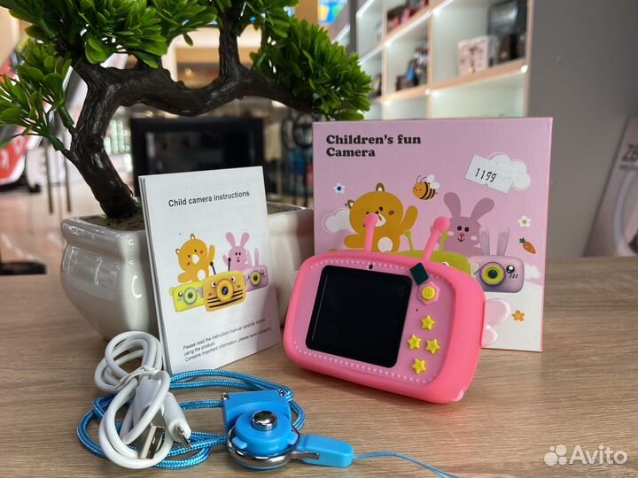 Детский фотоаппарат пчёлка (новый, гарантия)