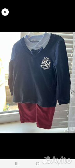 Одежда пакетом на мальчика до 1 года, hm, reima