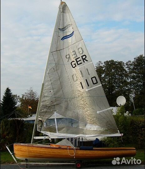 Finn-Dinghy Шверт немецкой постройки