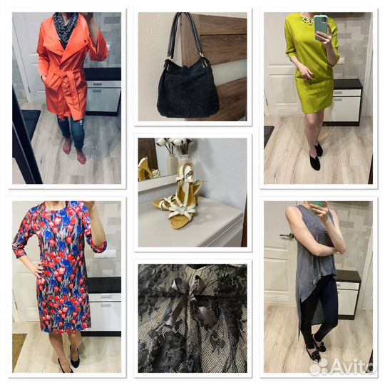 Новые, б/у женские вещи пакетом 42-44
