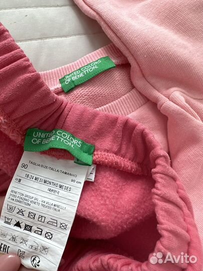 Комплекты benetton 90 baby go 86 для девочки