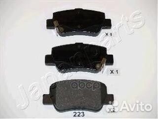 Колодки торм. дисковые pp223af Japanparts