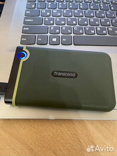 Внешний диск HDD Transcend StoreJet 25M3 TS1TSJ25M