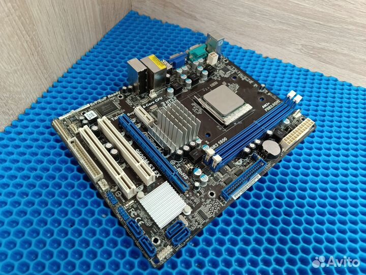 Мат. плата 960GM-S3 FX/AMD Phenom II X4 965
