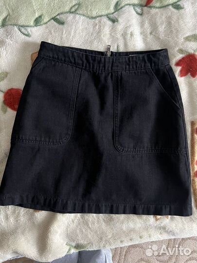 Джинсовая юбка женская