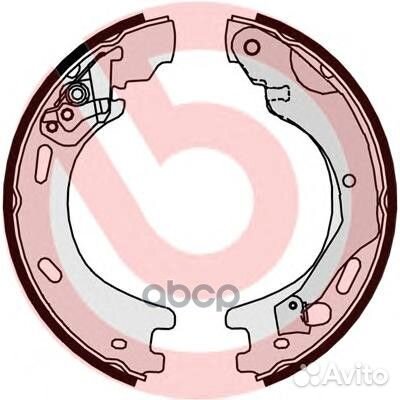 Колодки тормозные барабанные зад land rover DIS