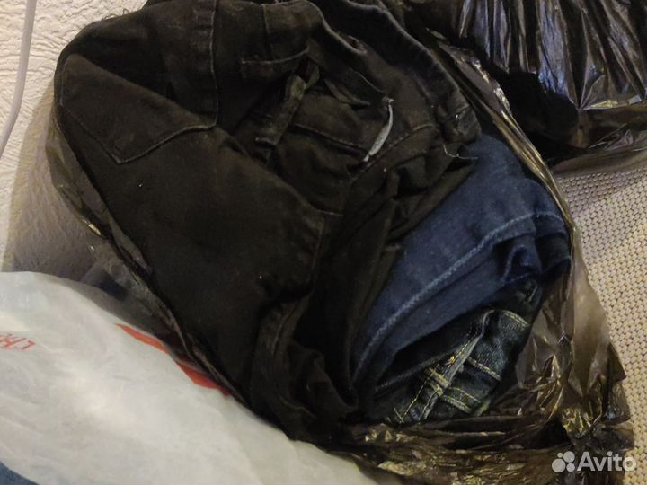 Старые джинсы на поделки