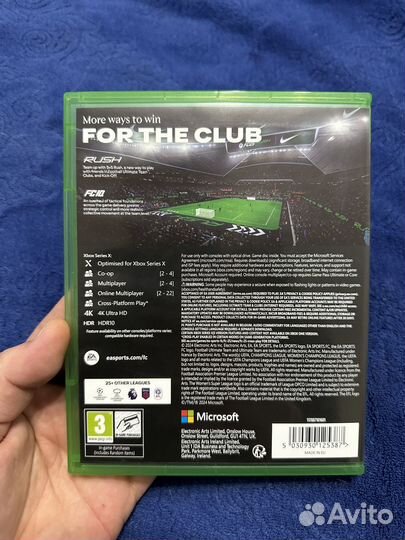 Fifa 25 xbox one S/X (б/у)