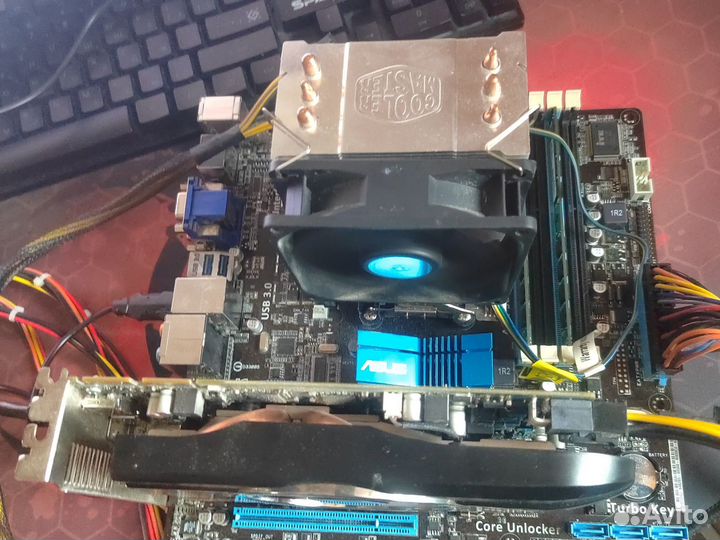 Связка am3+ Phenom II 4gb