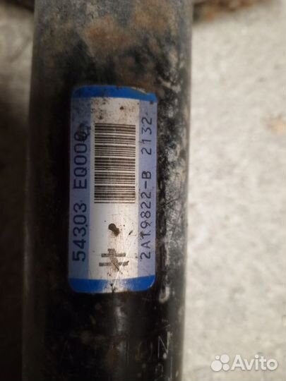 Амортизатор Nissan x-trail T-30 передний левый