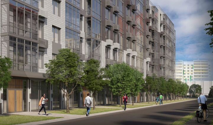 2-к. квартира, 63,6 м², 5/13 эт.