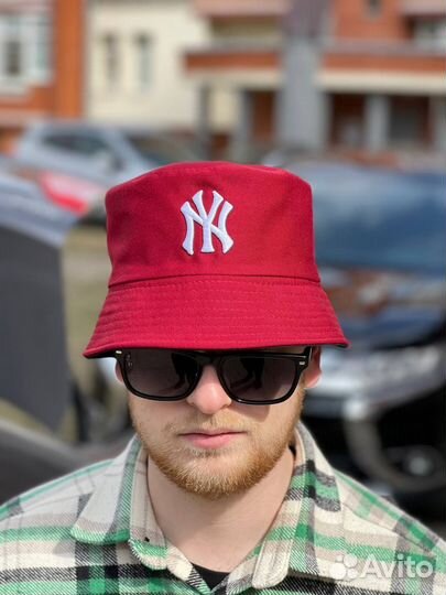 Панама двусторонняя New York Yankees бейсболка NY