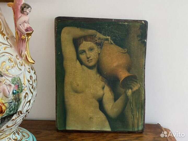 Картина на дереве. Источник. Франция