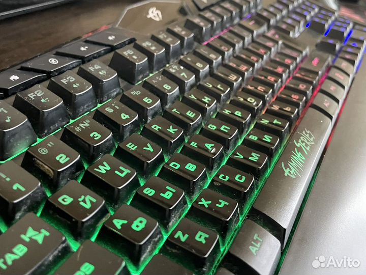 Мембранная клавиатура Dexp Hellfire GS-100