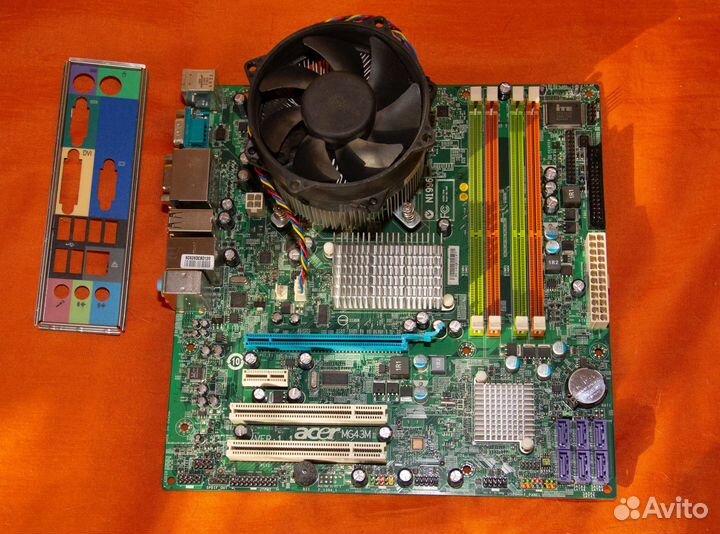 Материнская плата Intel 775 DDR3 acer MG43M