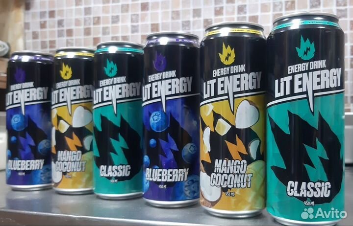 Энергетический напиток lit energy