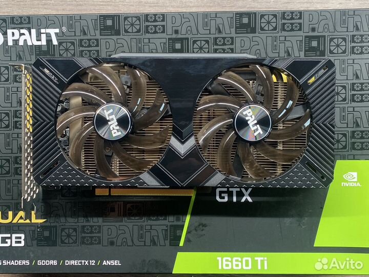 Видеокарта gtx 1660 ti