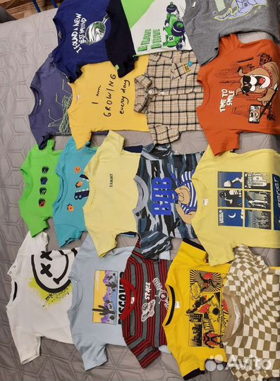 Футболки для мальчика 92