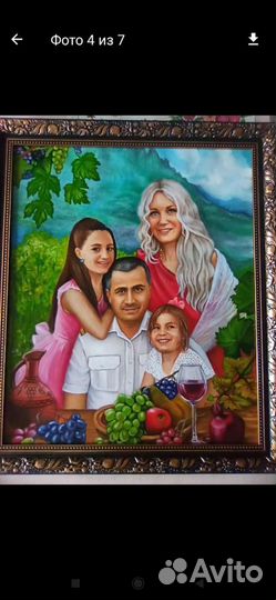 Картины маслом на заказ