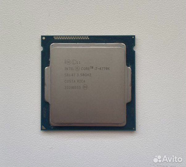 Процессор intel core i7 4770k