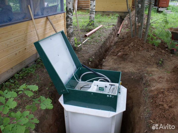 Септик эко Диамант 7 для выгребных ям