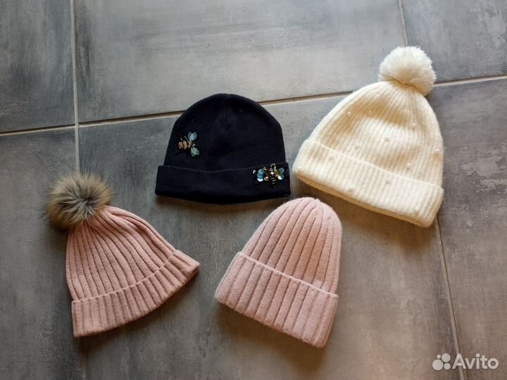 Шапки на девочку 7-9