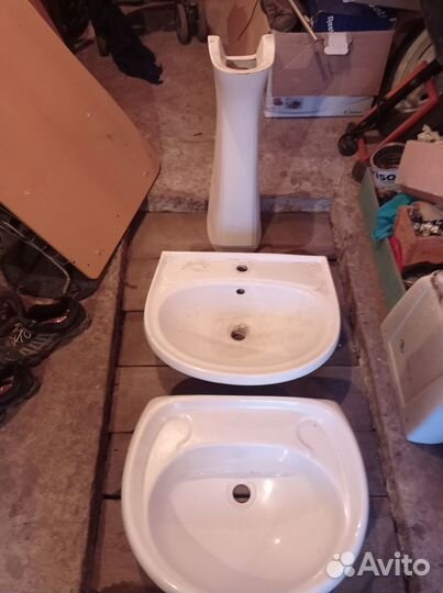 Раковина с пьедесталом бу,раковина