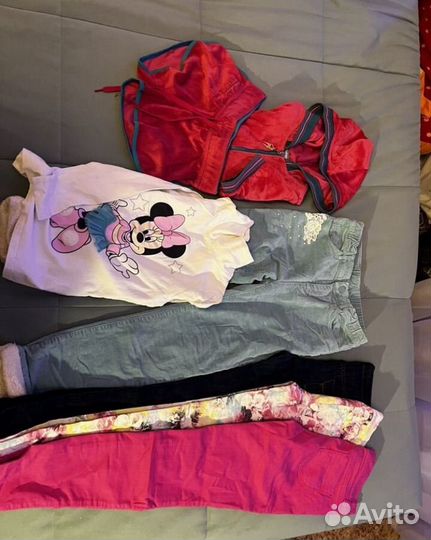 Вещи на девочку пакетом р-р 140-146