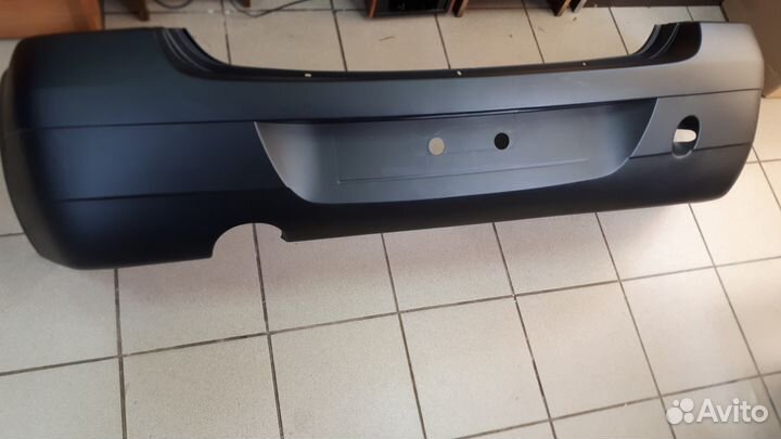 Бампер задний Рено Логан/Renault Logan фаза 1