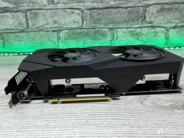Видеокарта asus GeForce GTX 1660 super Dual EVO OC