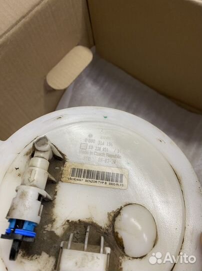 Топливный бензонасос в сборе opel astra h