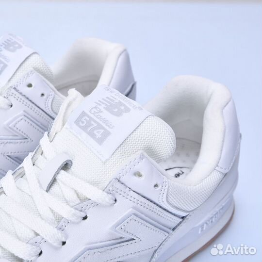 Кроссовки New Balance 574 натуральная кожа