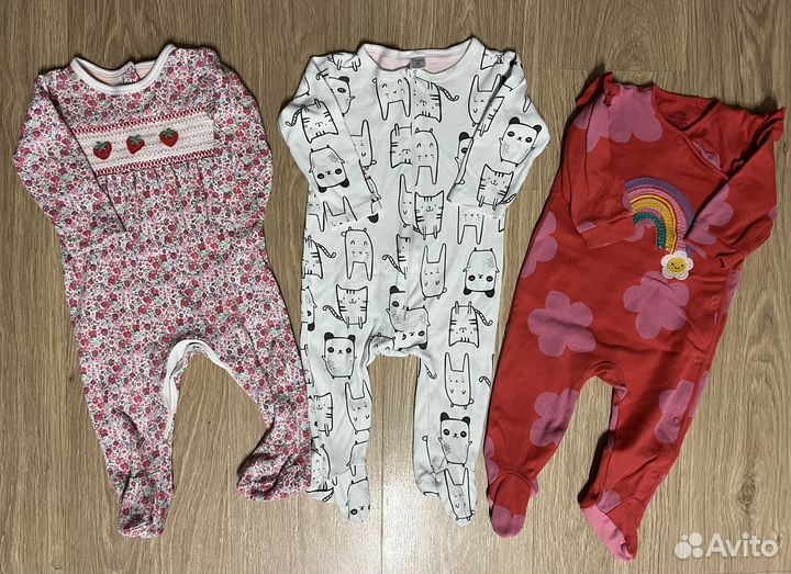 Вещи пакетом на девочку