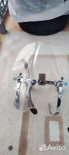 Ветровое стекло на мотоцикл универсальное