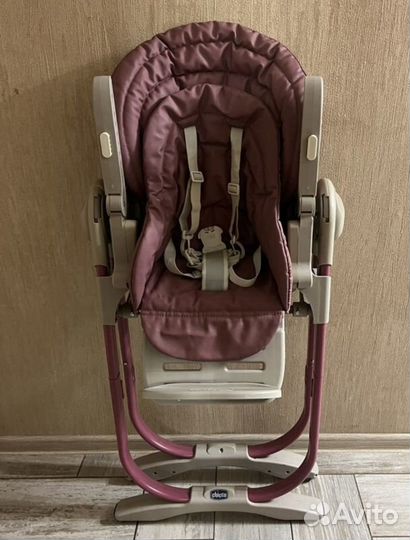 Стульчик для кормления chicco polly magic