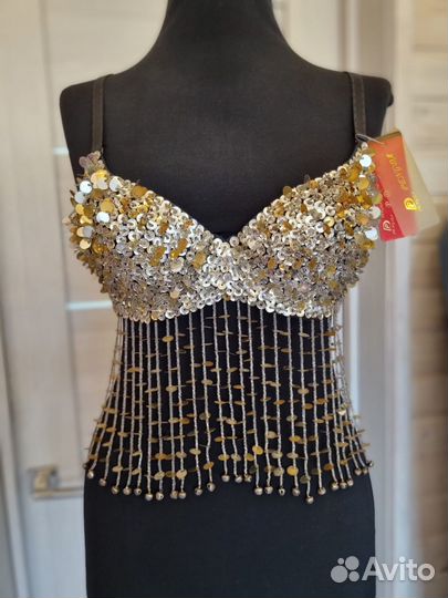 Бюстгальтер, лиф, лифчик для восточных танцев, топ