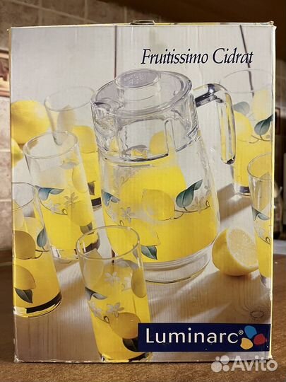 Набор кувшин и стаканы